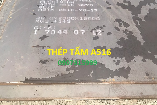 THÉP TẤM ASTM A516 GR70