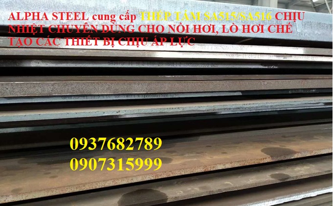 Thép tấm ASME SA515 GR70 Lớp 485 