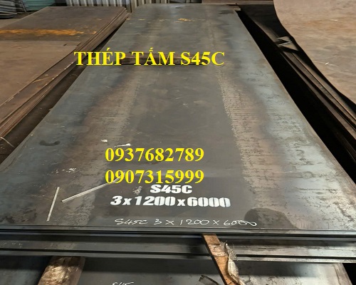 THÉP TẤM S45C DÀY 3MM, THÉP TẤM S45C DÀY 3LY, THÉP TẤM C45 DÀY 3MM, THÉP TẤM C45 DÀY 3LY