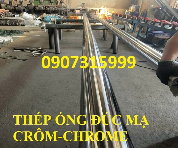 Ống thép đúc mạ crom(crôm) ASTM A106, ASTM A53, API 5L, X52