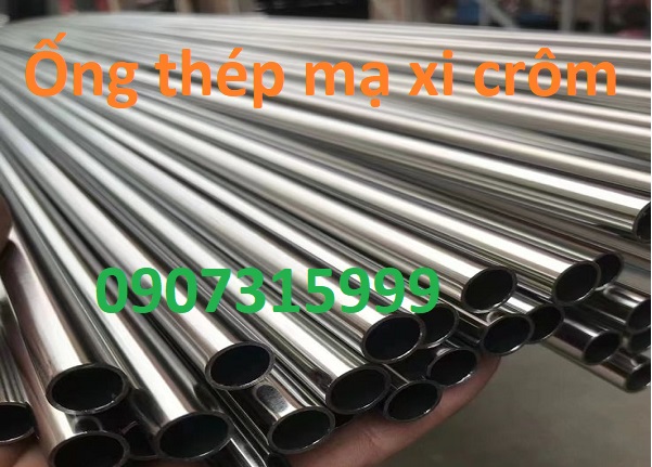 Ống thép mạ xi crôm