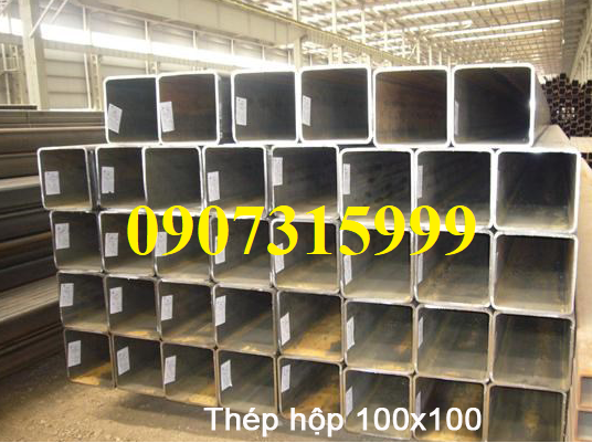 THÉP HỘP VUÔNG 100X100X3.5, SẮT HỘP 100X100X3.5