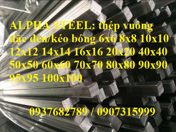 Thép Vuông Đặc 20x20