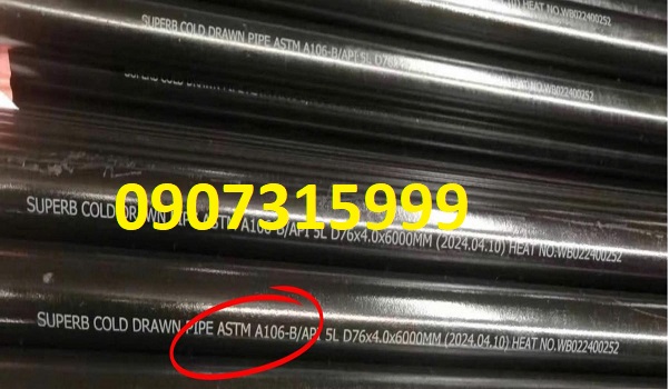 Thép ống đúc phi 323.5 DN300 theo tiêu chuẩn ASTM A106