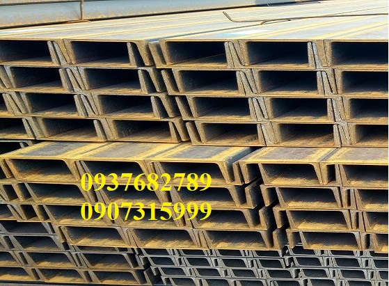 Thép hình U200x90x8x13.5x12000 Nhật Bản