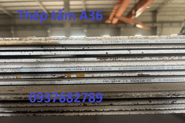 Thép tấm A36 Thép tấm A36