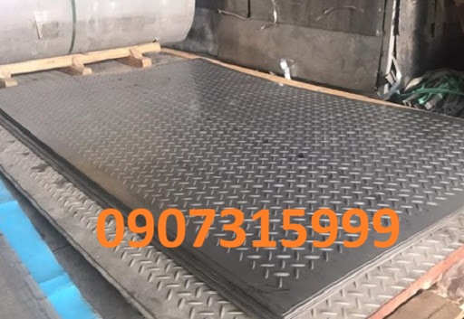 Thép tấm gân dày 4mm/4ly