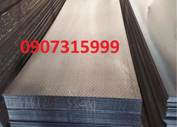 Thép tấm gân dày 5mm/5ly
