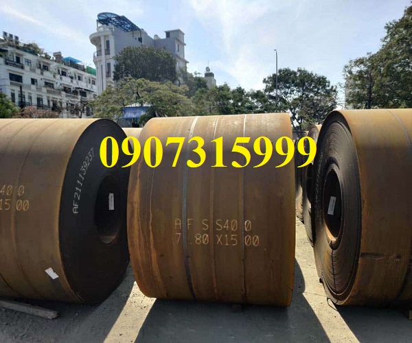 Thép tấm cuộn SS400 xả băng dày 6mm, 7.8mm, 8mm, 9.8mm, 10mm, 11.8mm, 12mm, 13.8mm, 14mm