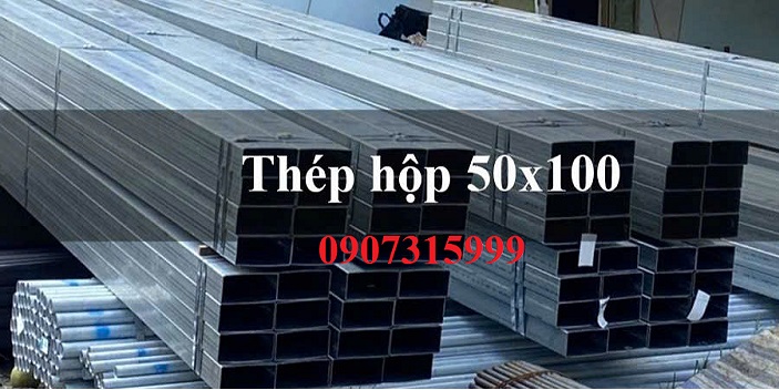 THÉP HỘP 50X100X1.5