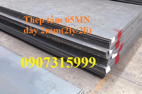 Thép tấm 65MN dày 2mm(2ly/2li) 