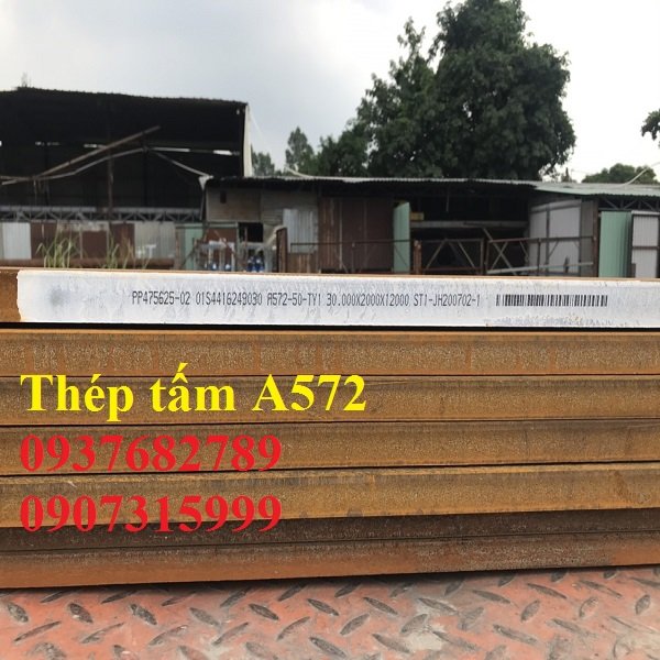 Thép tấm A572 dày 30mm/30li/30ly