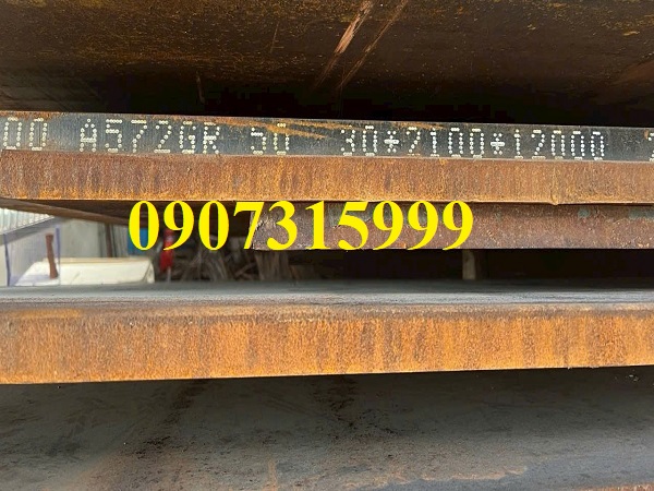 Thép tấm a572 gr50 dày 24ly/30ly/35ly
