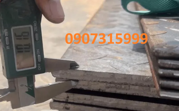 Thép tấm gân dày 10mm/10ly