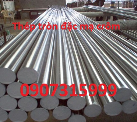  thép láp tròn đặc xi mạ crom 
