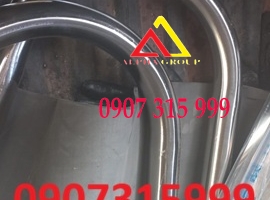 Gia công uốn ống inox phi 27 (D27) làm lò hơi