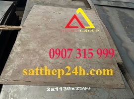 Thép tấm C45 S45C dày 2mm/ly/li
