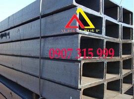 THÉP HÌNH U80x38x5.7x5.5x 6m mác thép A36, SS400, Q235B (38kg/cây)