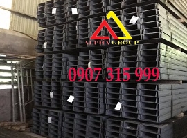 Thép hình U 180, Xà Gồ U180, Thép chữ C180 tiêu chuẩn ASTM A36/ JIS G3101 SS400