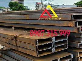 Thép hình U200x80x7,5x12m / Thép hình C 200x90x7,5 Nhật Bản