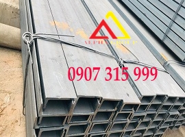 Thép hình U300x85x7.5x12m mác thép A36, SS400, Q235B( 412.8kg/cây)