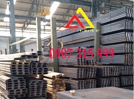 Thép hình U50X22X2.5X3X6M mác thép SS400, A36, Q235B,CT3 (13.5 kg/cây)