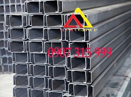 THÉP HÌNH U63X6M mác thép A36, SS400, SM490A, SM490B, CT3, Q235B (17 kg/cây)