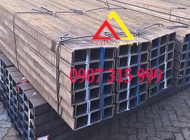 THÉP HÌNH U75X40X3.8X6M mác thép A36, SS400, Q235B (31.80 kg/cây)