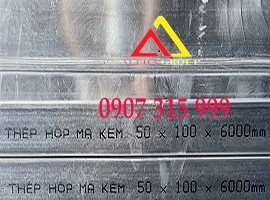 THÉP HỘP 50X100X3