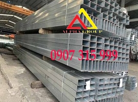 Gía Sắt hộp -Thép hộp 60x120/120x60 mạ kẽm dày 1.2mm 1.4mm 1.5mm 1.8mm 2mm 2.3mm 2.5mm 3mm 4mm 5mm