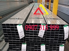 Thép hộp(sắt hộp) 200x200x10x6000mm dày 10mmlyli có khối lượng 357.96kg/cây6m