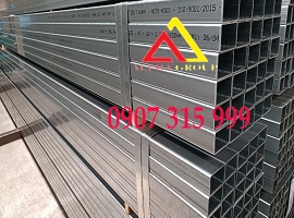 Thép hộp vuông 50x50x6x6000mm có khối lượng =8.29kg/ mét