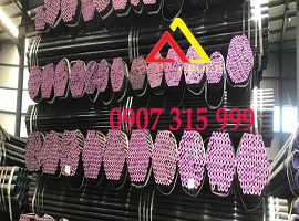 Thép ống phi 33.4x2.05ly(dày 2.05mmlyli)API5L, ASTM A106/A53 Gr.B, SCH40, SCH80