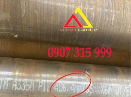 Thép ống phi 406/406.4 dày 4.19mm/ly/li ASTM A106, A53, API 5L, A252