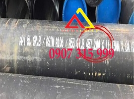 Thép ống phi 457.2 dày 4.19/7.92/9.53/11.13/12.7/16.66/21.44mm(ly/li) API5L GR.B/ASTM A106/A53 GR.B
