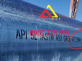 Thép ống phi 457x7.92mm( dày 7.92mm/ly/li)DN450 18INCH ASTM A106, A53, API5L, X52