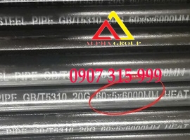 Thép ống đúc phi 60.3x3.91(dày 3.91mmlyli)ASTM A106/API5L/A53/X52/SCH40/SCH80