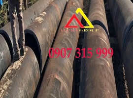 Thép ống phi 610x12.70ly(dày 12.70mmlyli) ASTM A106,A53 Gr.B,API5L,X52,X65 SS400,S45C,S50C,S355JR