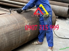 Thép ống phi 610x4ly(dày 4mmlyli) ASTM A106,A53 Gr.B,API5L,X52,X60 SS400,S45C,S50C