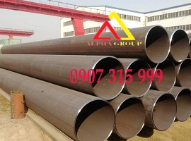 Thép ống phi 610x39.6ly(dày 39.6mmlyli) ASTM A106,A53 Gr.B,API5L,X52,X65 SS400,S45C,S50C,S355JR