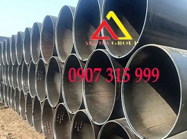 Thép ống phi 610x5.54ly(dày 5.54mmlyli) ASTM A106,A53 Gr.B,API5L,X52,X65 SS400,S45C,S50C,S355JR