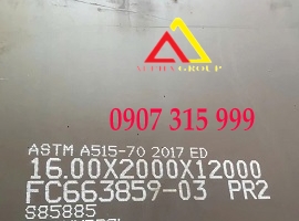 Thép tấm A515 cắt quy cách theo yêu cầu.