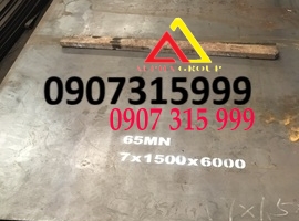 Báo giá thép tấm chịu mài mòn 65MN-65GE dày 65mm/65ly/65li Trung Quốc