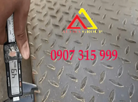 Thép tấm gân dày 5mm/5ly