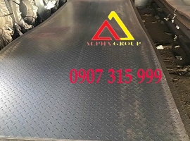 Thép tấm gân mạ kẽm dày 3mm-3ly