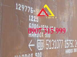 Thép tấm hardox 500 dày 15mm
