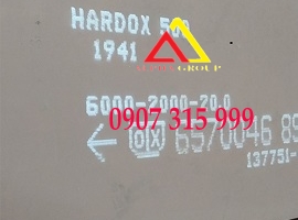Thép tấm Hardox 500 dày 20mm/20ly/20li