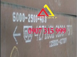 Thép tấm hardox 500 dày 40mm