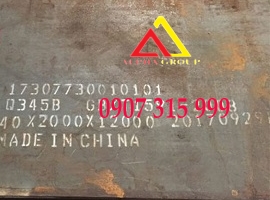 Thép tấm Q345B dày 3mm 4mm 5mm 6mm 8mm 10mm 12mm 14mm 16mm 18mm 20mm 22mm 25mm 30mm