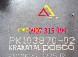 Thép tấm S275 (S275JR, S275J0, S275J2, S275J2+M)